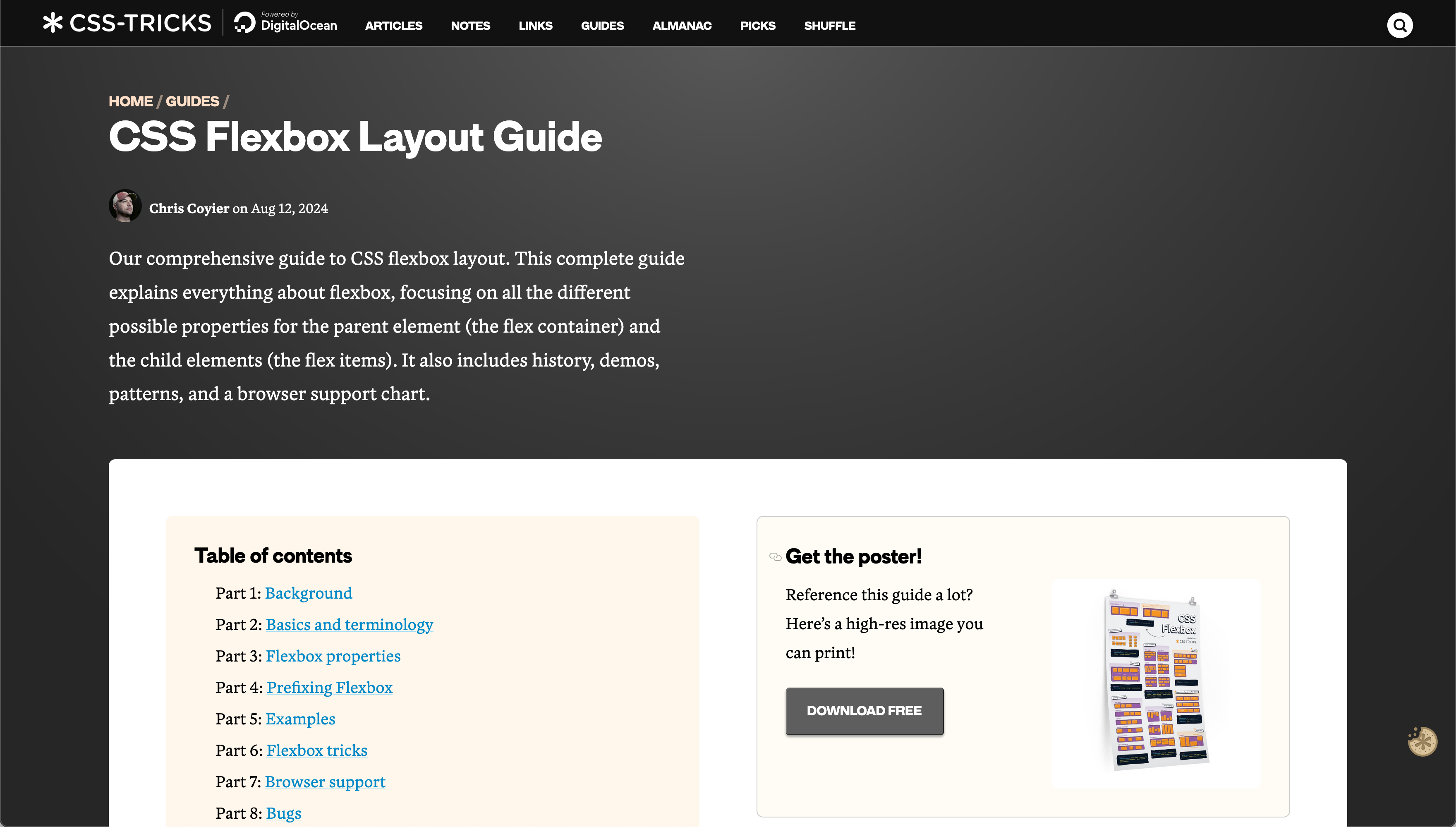 CSS-Tricks: A Guide To Flexbox