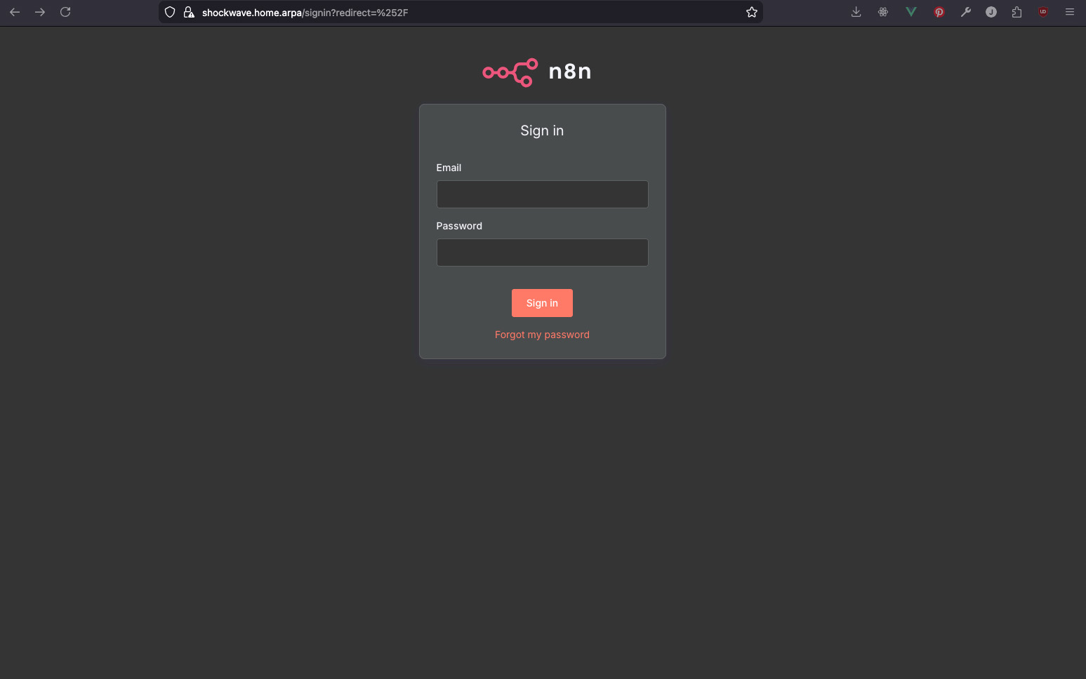 n8n Gateway on my local server
